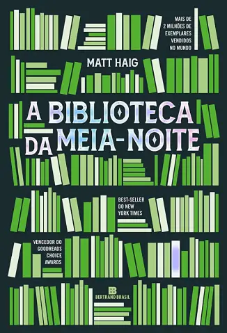 Capa do livro A biblioteca da meia-noite