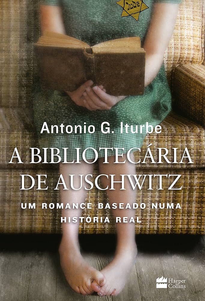 Capa do livro A bibliotecária de Auschwitz