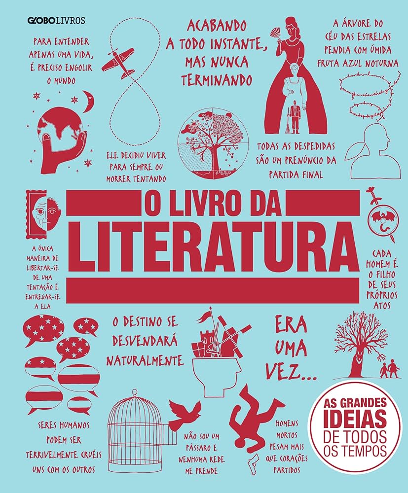 Capa do livro O livro da literatura