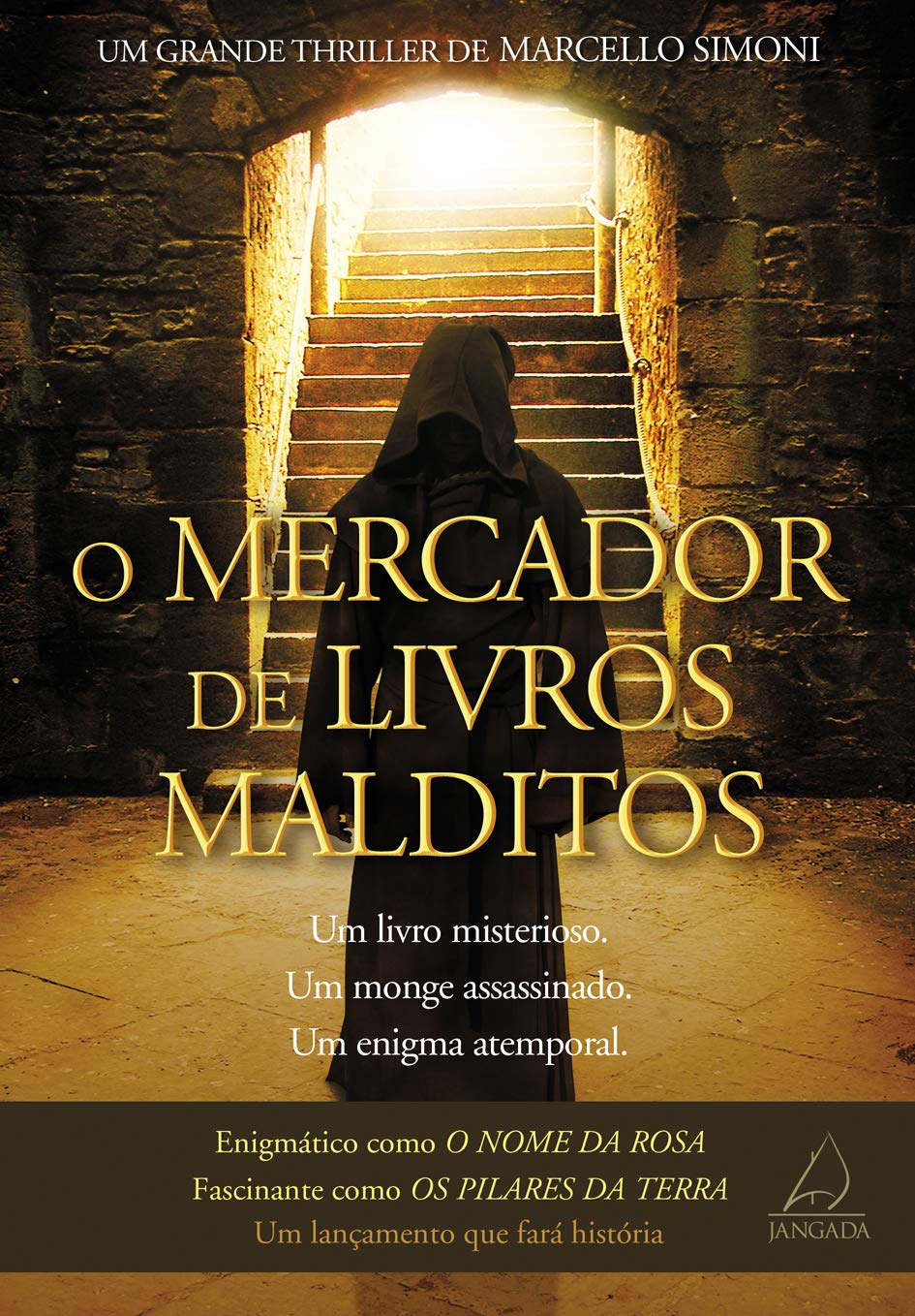 Capa do livro O mercador de livros malditos